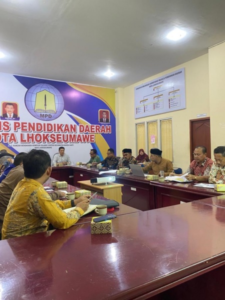 Dengar Pendapat Pengembangan Kurikulum Aceh pada Satuan Pendidikan dasar di Lingkungan Pemerintah Kota Lhokseumawe